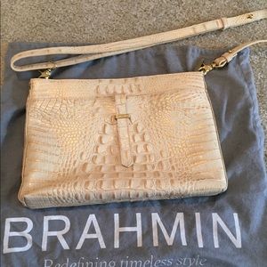 Brahmin authentic Italian leather shoulder bag